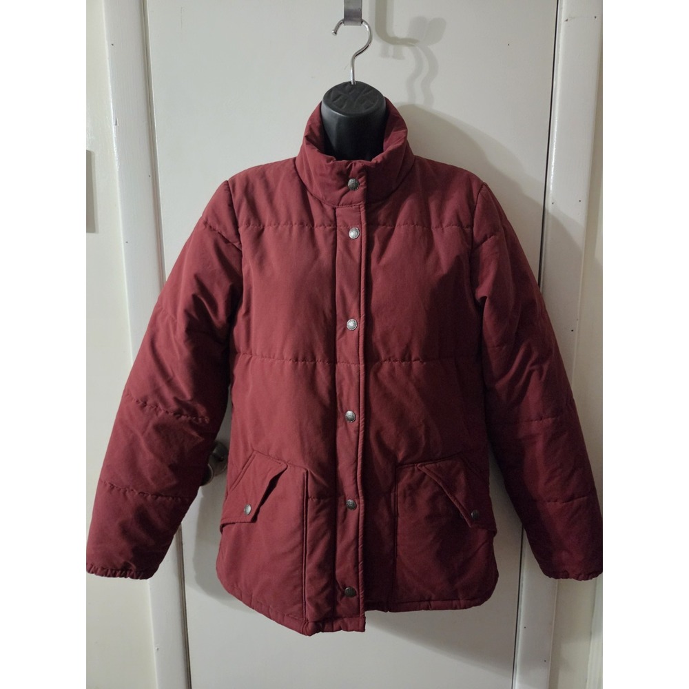 REI Co-Op Women's Small Maroon Lightweight Puffer Jacket Coat
